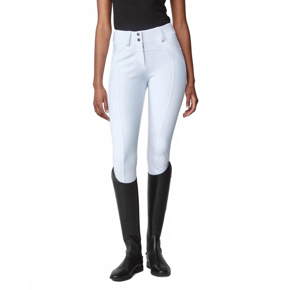 NEW YAGYA performance compression breeches pant in white